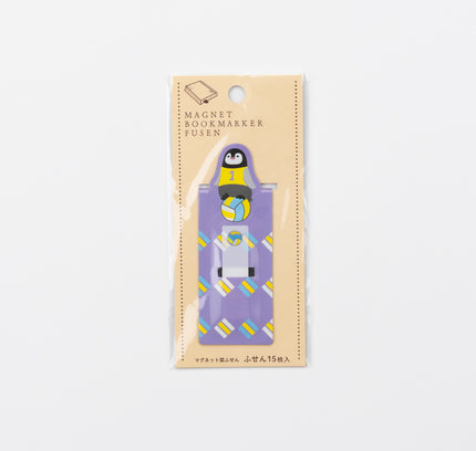 HISAGO Magnet Bookmark Fusen penguin