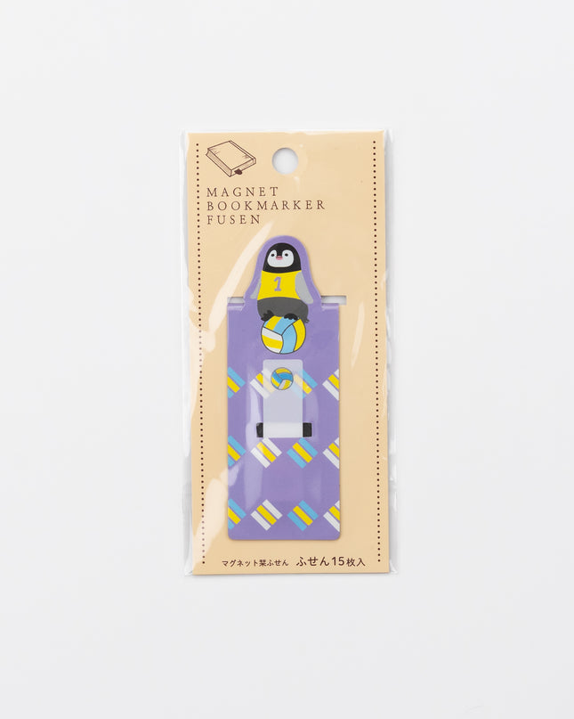 HISAGO Magnet Bookmark Fusen penguin