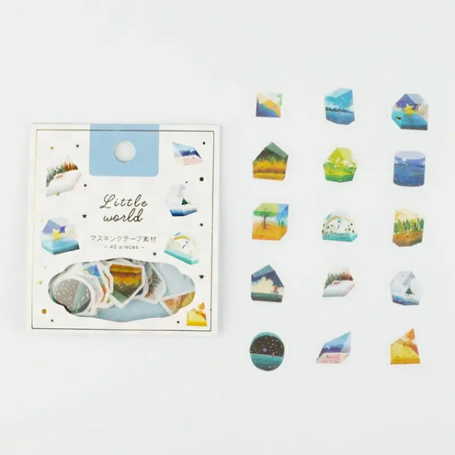 BGM Foil Little Works Flake Sticker