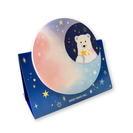 MIND WAVE Stand Sticky Notes - Delicious Stars Polar Bear