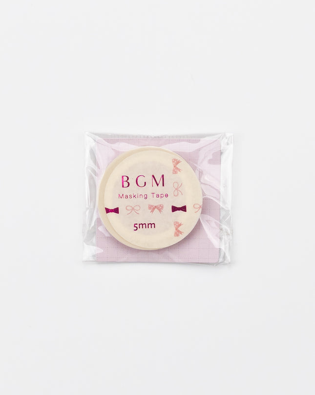 BGM Pink Rainbow Foil Masking Tape 5mm