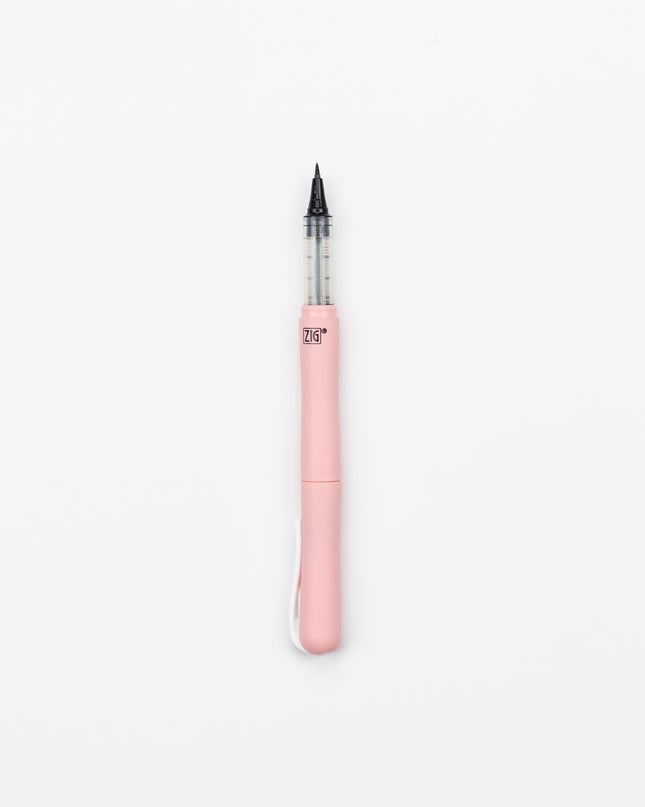 KURETAKE ZIG Letter Pen COCOIRO Extra Fine pink caps off