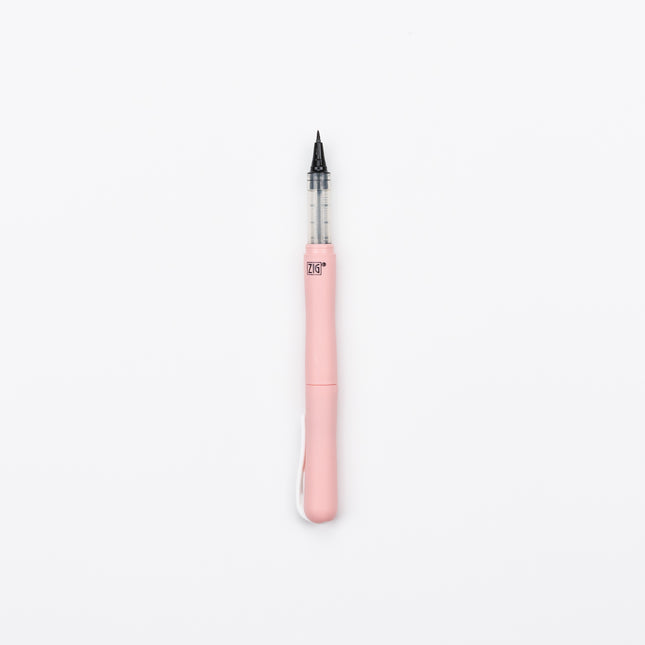 KURETAKE ZIG Letter Pen COCOIRO Extra Fine pink caps off