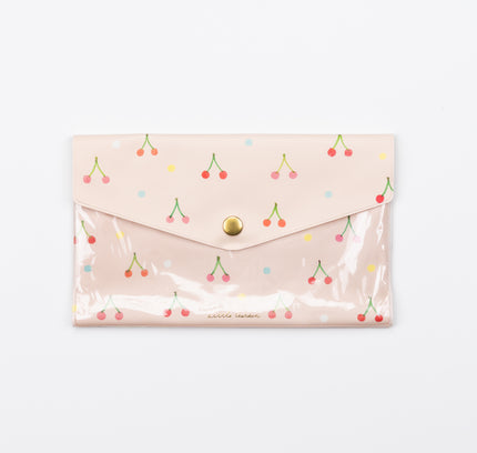 RYURYU Portabl Case L pink cherry