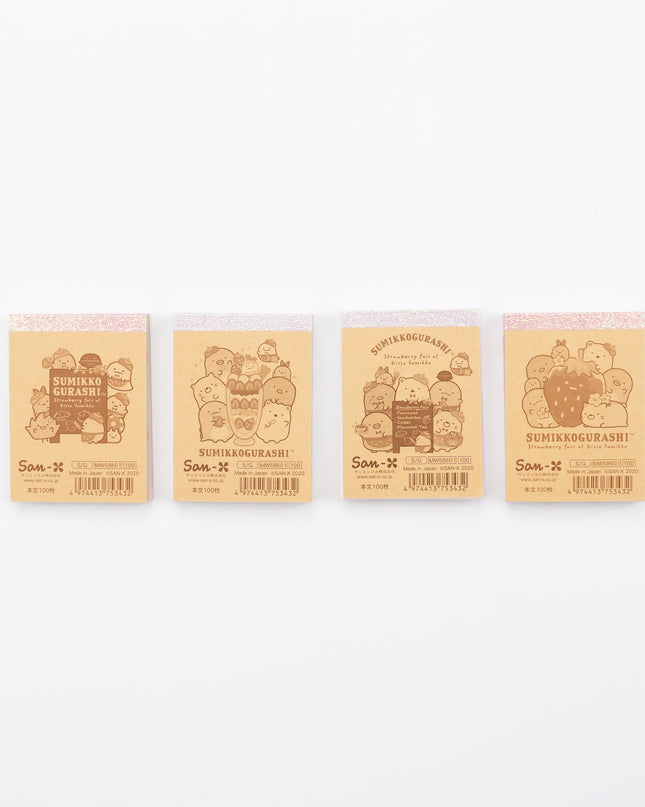 SAN-X Sumikkogurashi Memo back