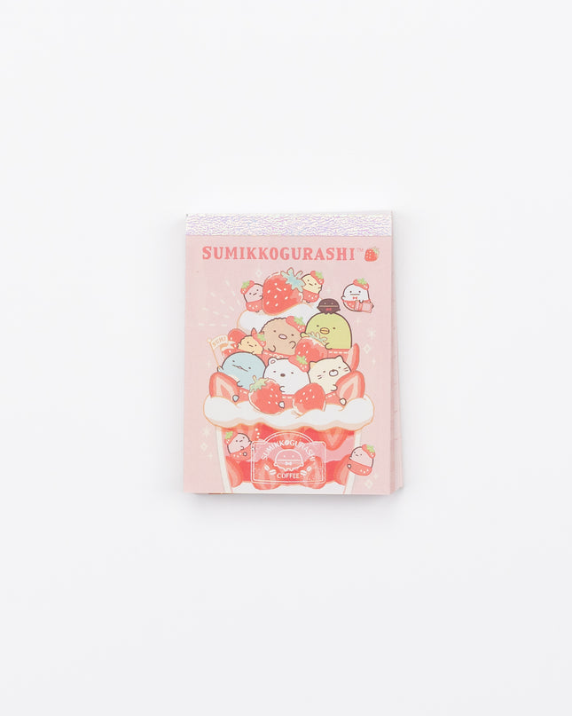 SAN-X Sumikkogurashi Memo Strawberry Parfait 