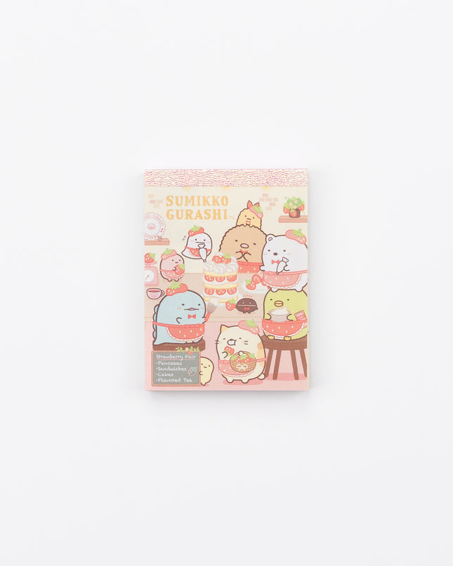 SAN-X Sumikkogurashi Memo Strawberry pancake