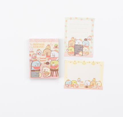 SAN-X Sumikkogurashi Memo Strawberry pancake details