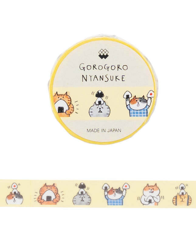 MIND WAVE Masking Tape - Gorogoro Nyansuke