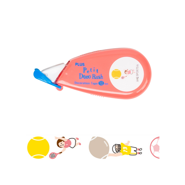 PLUS Petit Deco Rush SPORTS! Pattern 10mm ball