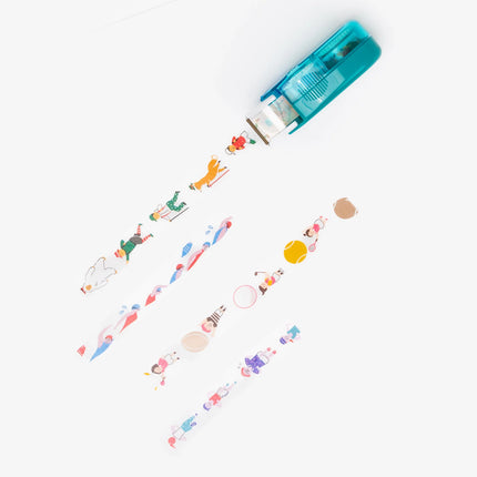 PLUS Petit Deco Rush SPORTS! Pattern - ZenPop Japan Stationery Store