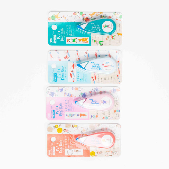 PLUS Petit Deco Rush SPORTS! Pattern - ZenPop Japan Stationery Store