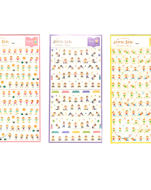 RYURYU Joyful Sticker (Yoga/Stretch/Dance)