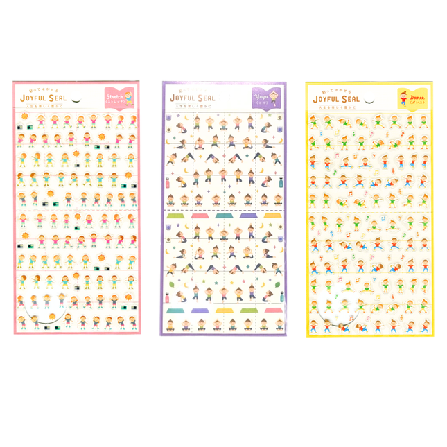 RYURYU Joyful Sticker (Yoga/Stretch/Dance)