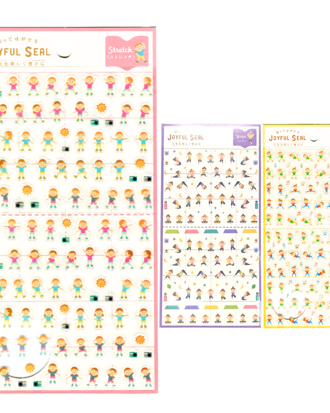 RYURYU Joyful Sticker (Yoga/Stretch/Dance)