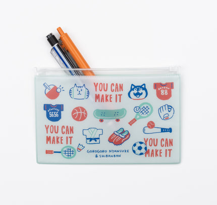 MIND WAVE Gorogoro Nyansuke x shibanban Collaboration Slider Case with pen