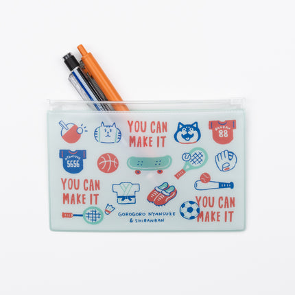 MIND WAVE Gorogoro Nyansuke x shibanban Collaboration Slider Case with pen