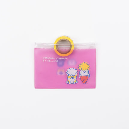 MIND WAVE Gorogoro Nyansuke x shibanban Collaboration Slider Case back with masking tape