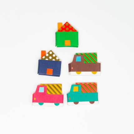 RYURYU House & Truck Box Cards - ZenPop Japan Stationery Store