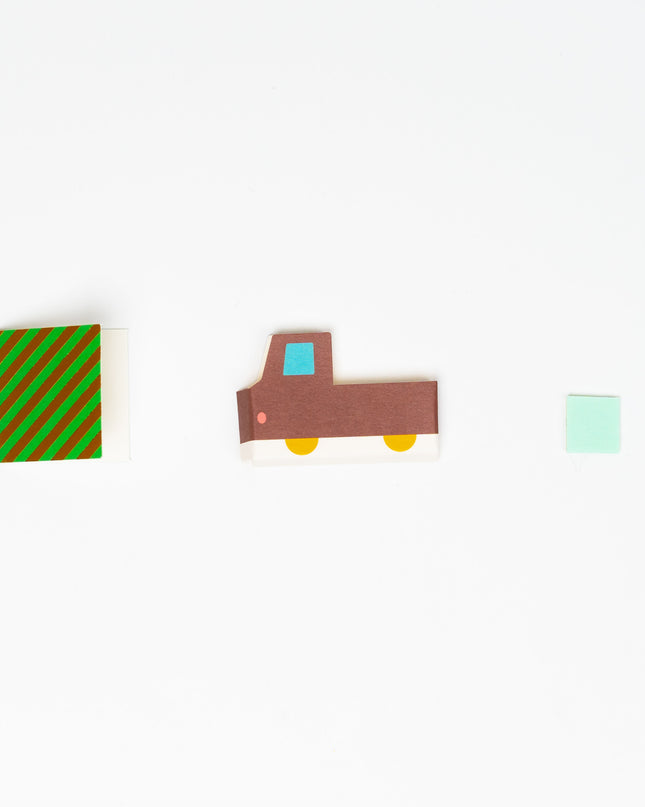 RYURYU House & Truck Box Cards - ZenPop Japan Stationery Store
