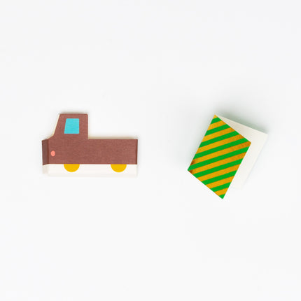 RYURYU House & Truck Box Cards - ZenPop Japan Stationery Store