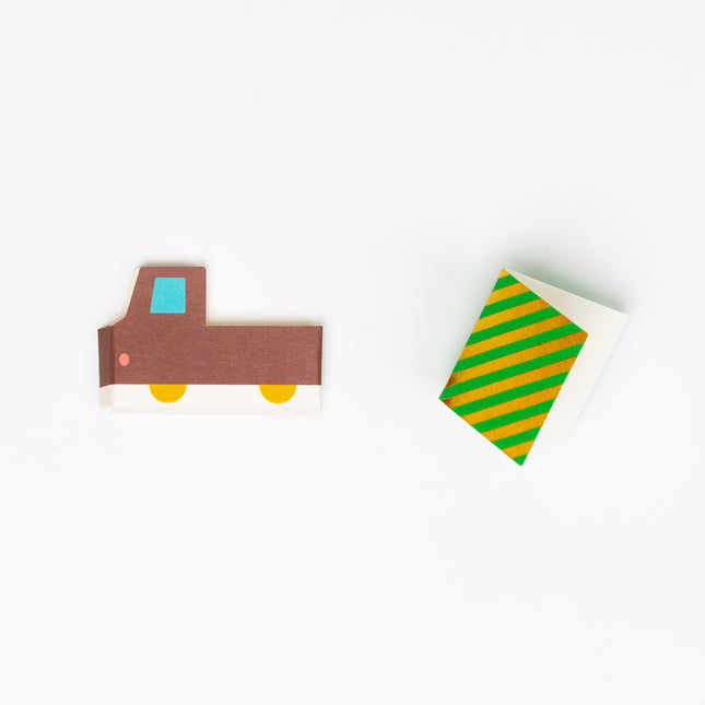 RYURYU House & Truck Box Cards - ZenPop Japan Stationery Store