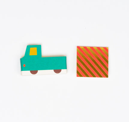RYURYU House & Truck Box Cards - ZenPop Japan Stationery Store