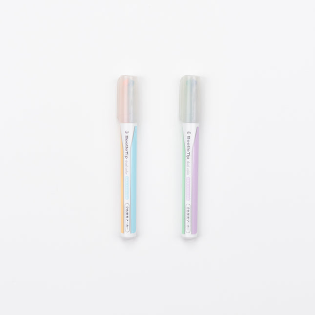 KOKUYO Beetle Tip Dual Color Highlight Marker