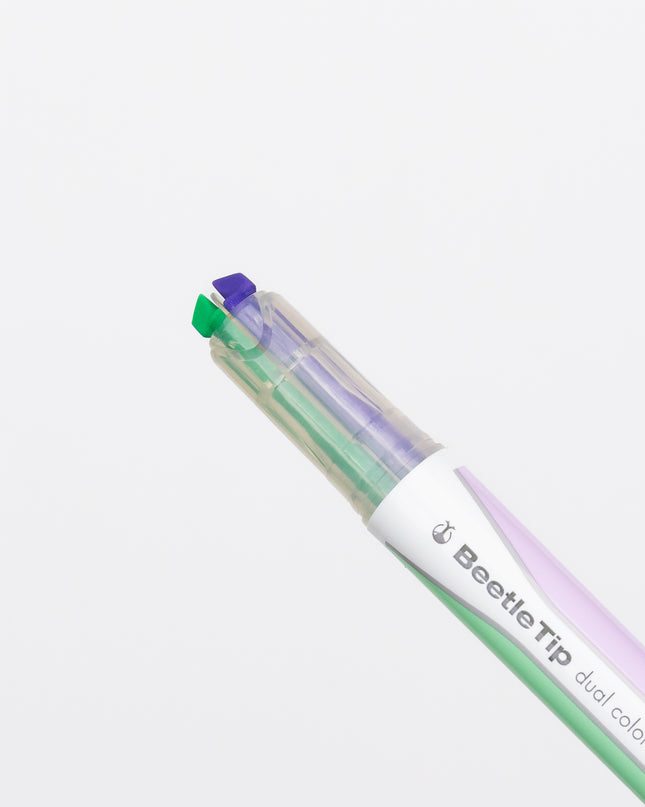 KOKUYO Beetle Tip Dual Color Highlight Marker