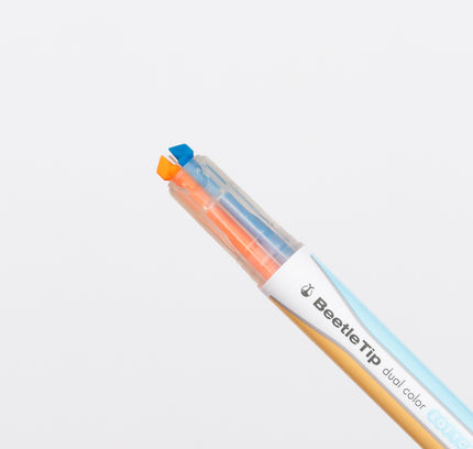 KOKUYO Beetle Tip Dual Color Highlight Marker