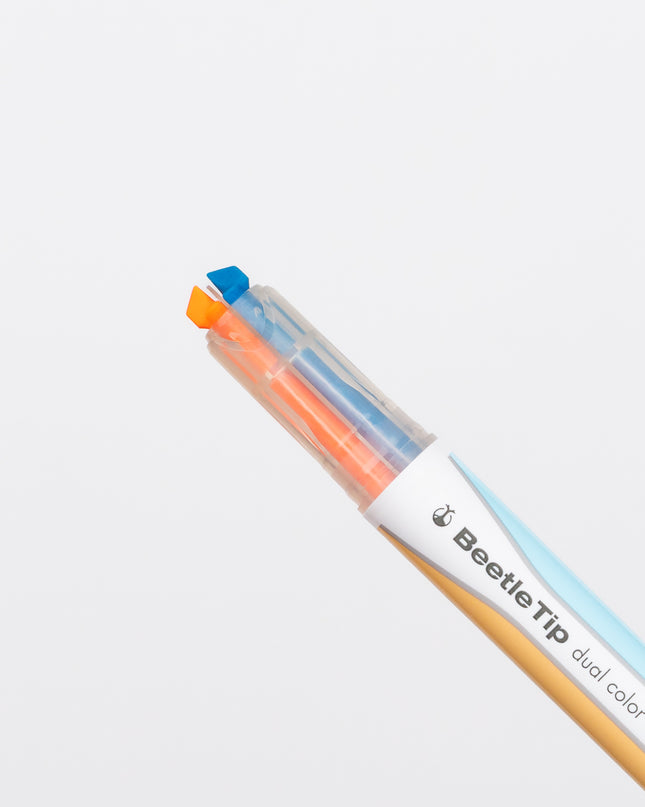 KOKUYO Beetle Tip Dual Color Highlight Marker