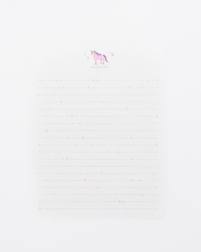 MIND WAVE Letter Set Unicorn letter detail