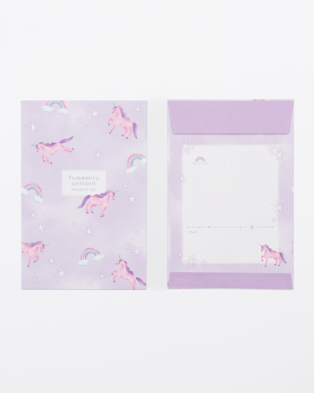 MIND WAVE Letter Set Unicorn purple