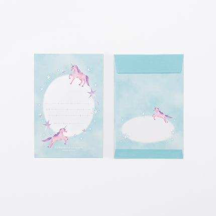 MIND WAVE Letter Set Unicorn blue