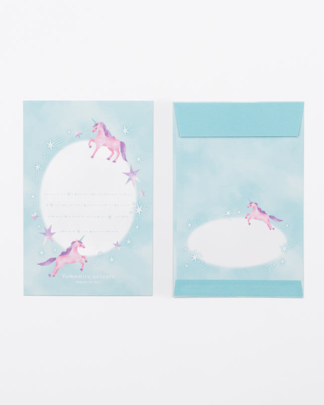 MIND WAVE Letter Set Unicorn blue