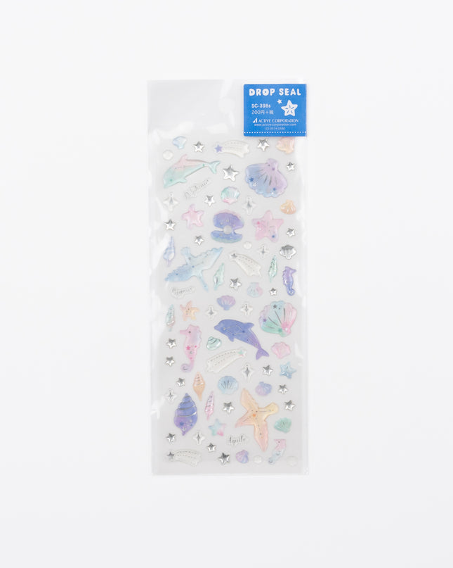 ACTIVE CORPORATION Shell Drop Sticker