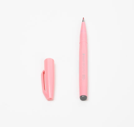 PENTEL Fude Touch Sign Pen Pink - ZenPop Japan Stationery Store