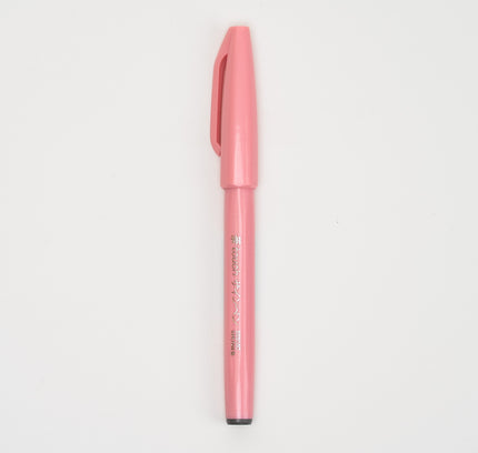 PENTEL Fude Touch Sign Pen Pink - ZenPop Japan Stationery Store