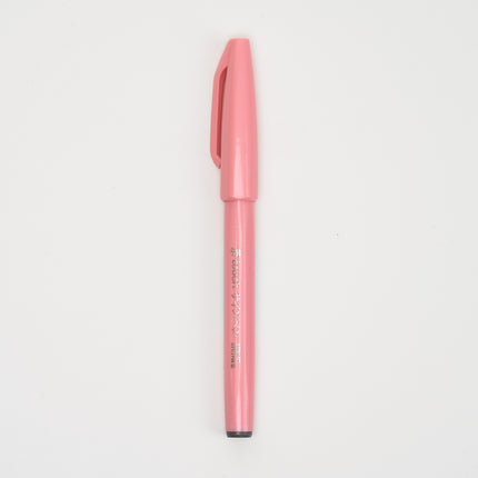 PENTEL Fude Touch Sign Pen Pink - ZenPop Japan Stationery Store