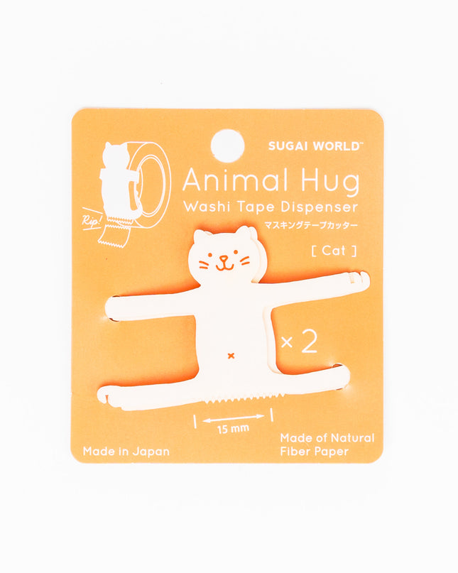SUGAI WORLD Animal Hug Washi Tape Dispenser