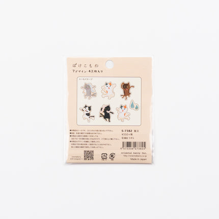 ORIENTALBERRY Bekekomono Sticker cat back
