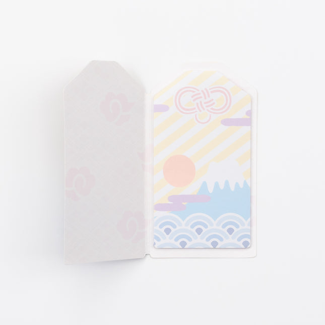 RIKISHO Omamori Sticky Notes fuji inside