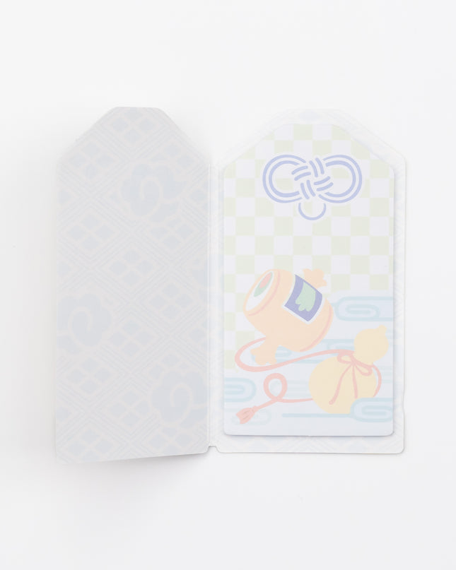 RIKISHO Omamori Sticky Notes drum inside