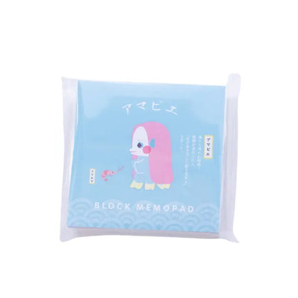 ORIENTAL BERRY Amabie Block Memo Pad blue