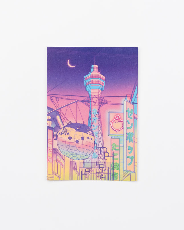 ZenPop x Surudenise Shinsekai Postcard