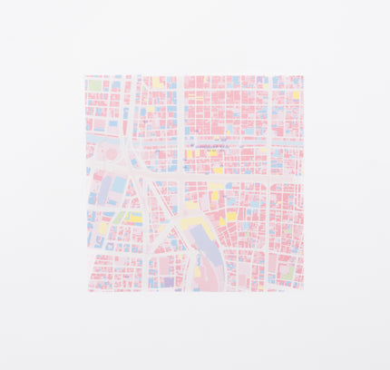 ZENRIN Map Wrap Notepad inside