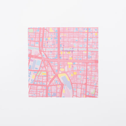 ZENRIN Map Wrap Notepad