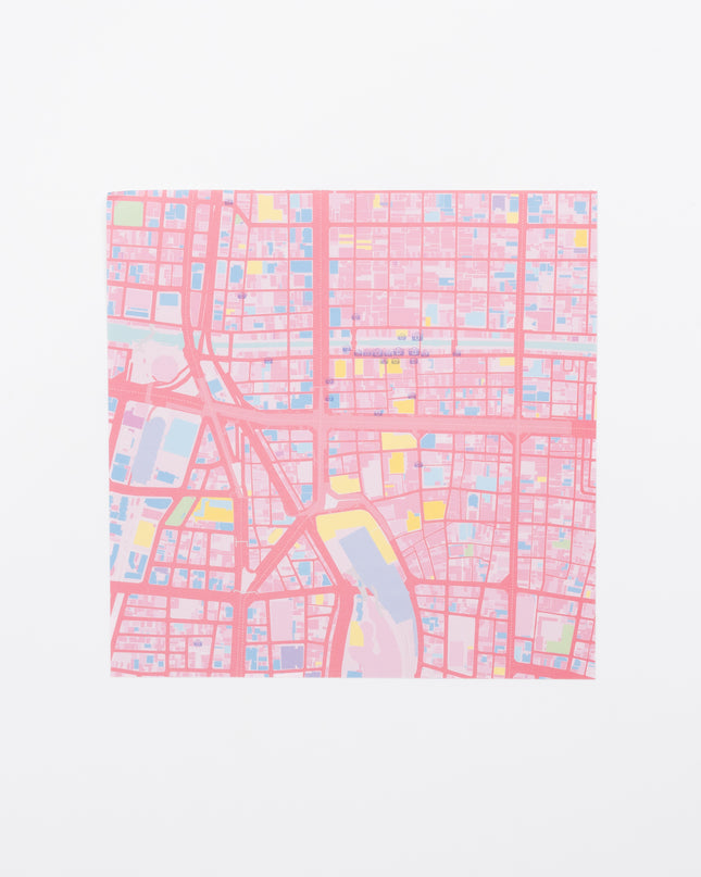 ZENRIN Map Wrap Notepad