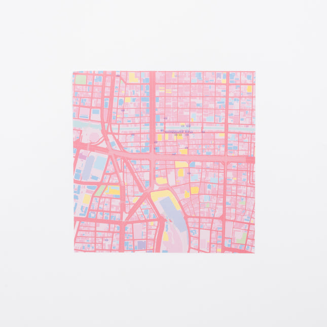 ZENRIN Map Wrap Notepad