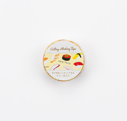 PINE BOOK Cutting Masking Tape 15mm Sushi